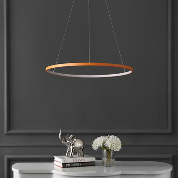 Brice Modern Contemporary Iron Integrated LED Pendant